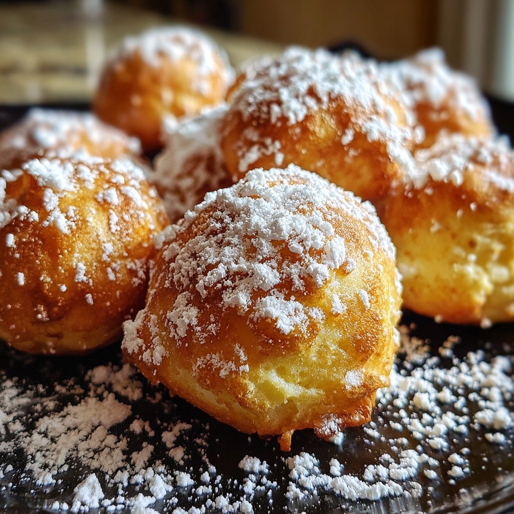 Quarkbällchen klein und rund