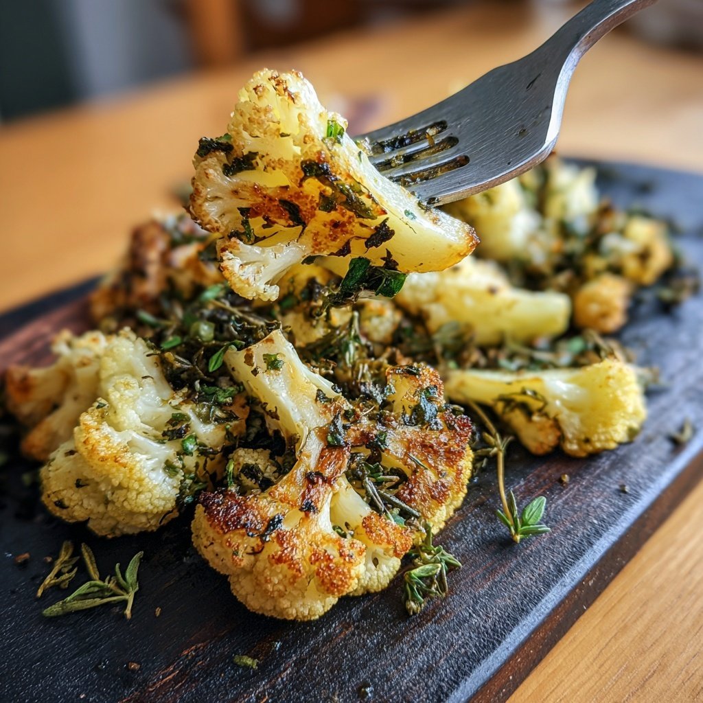 Blumenkohl mit Kräutern