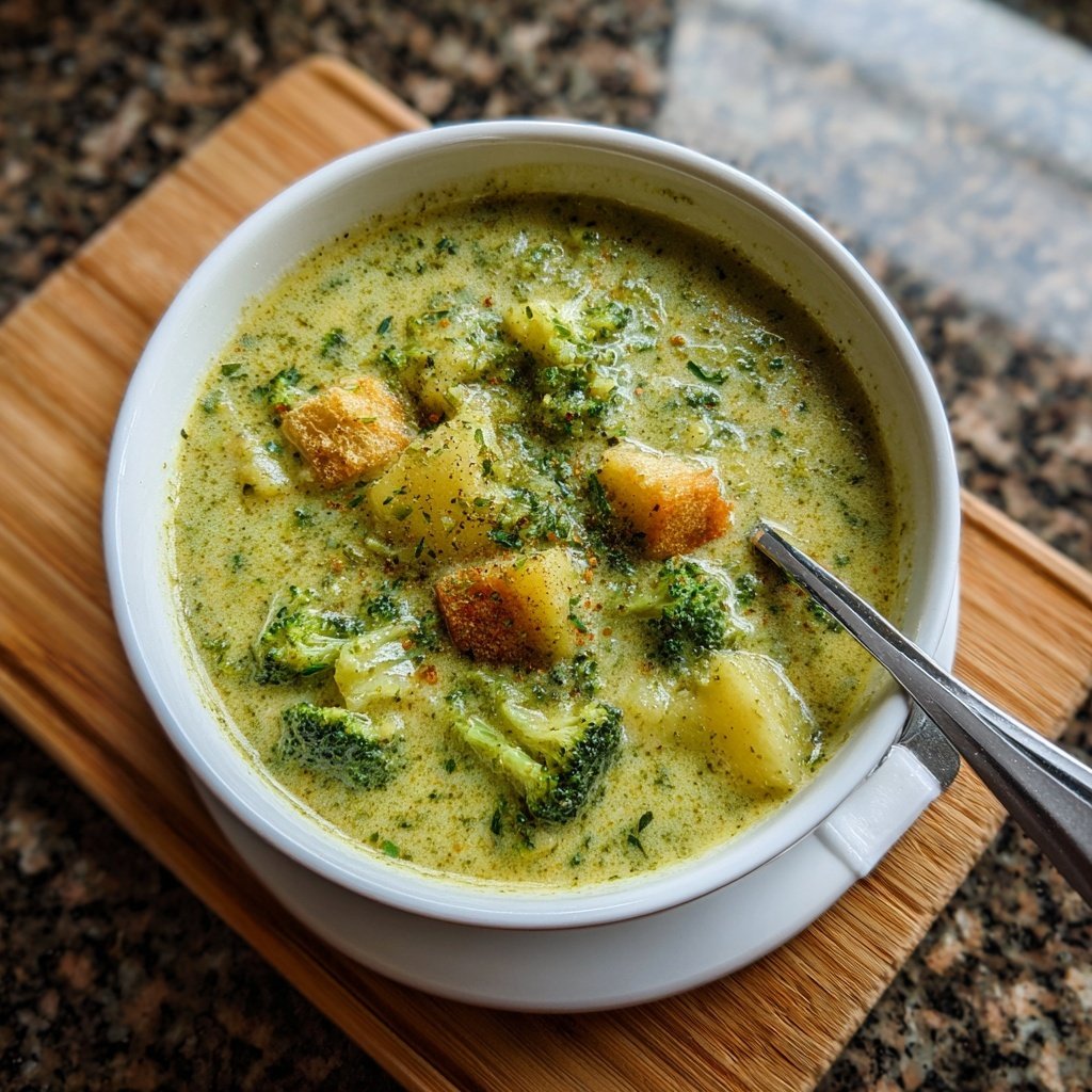Brokkoli Suppe Mit Kartoffeln