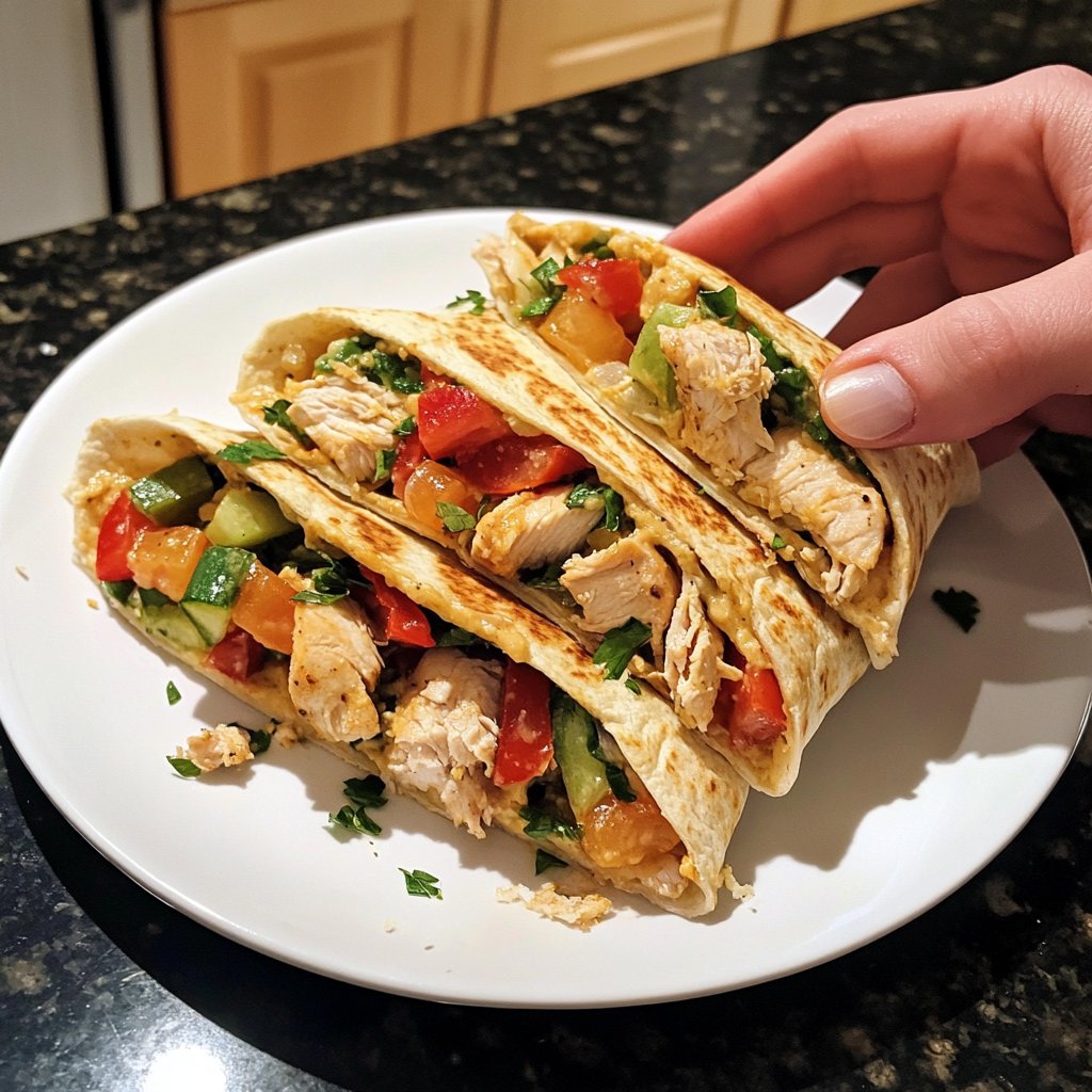 Hähnchenbrust Wrap Füllung