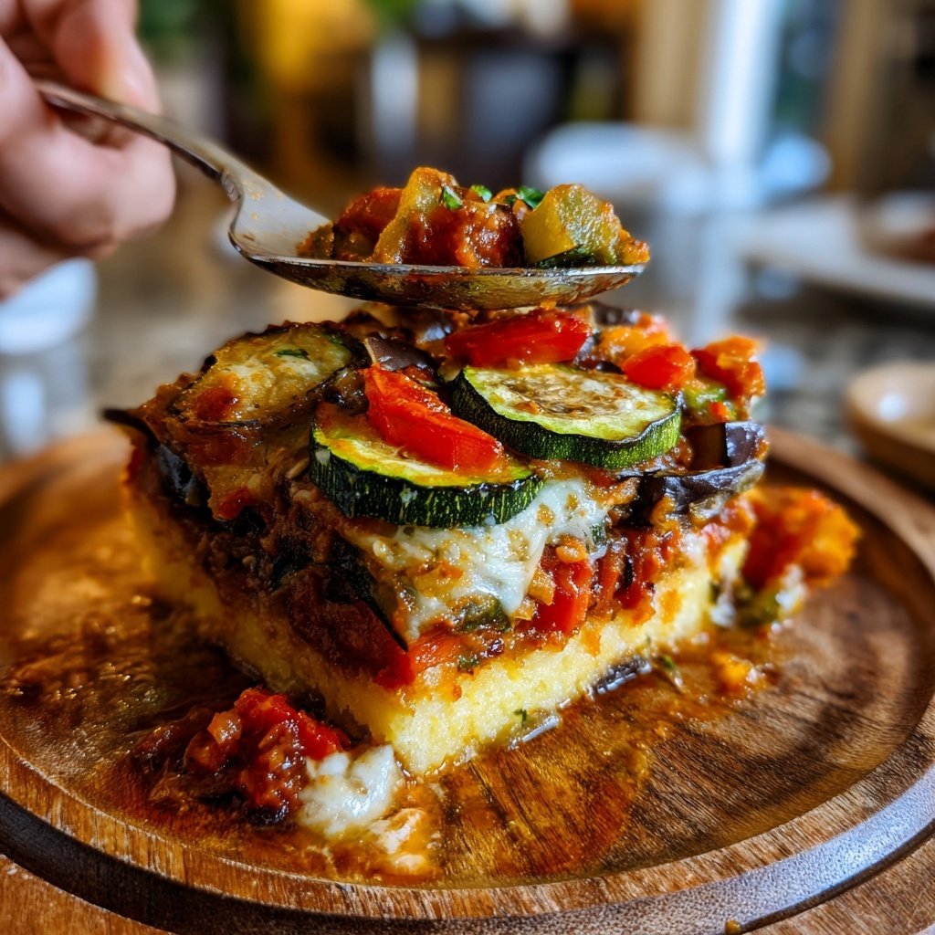 Ratatouille mit Polenta