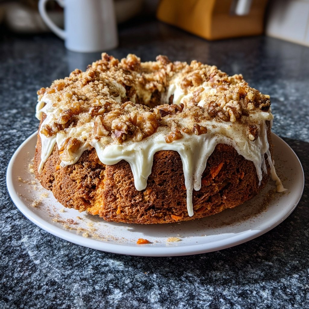Karottenkuchen Mit Joghurt Teig