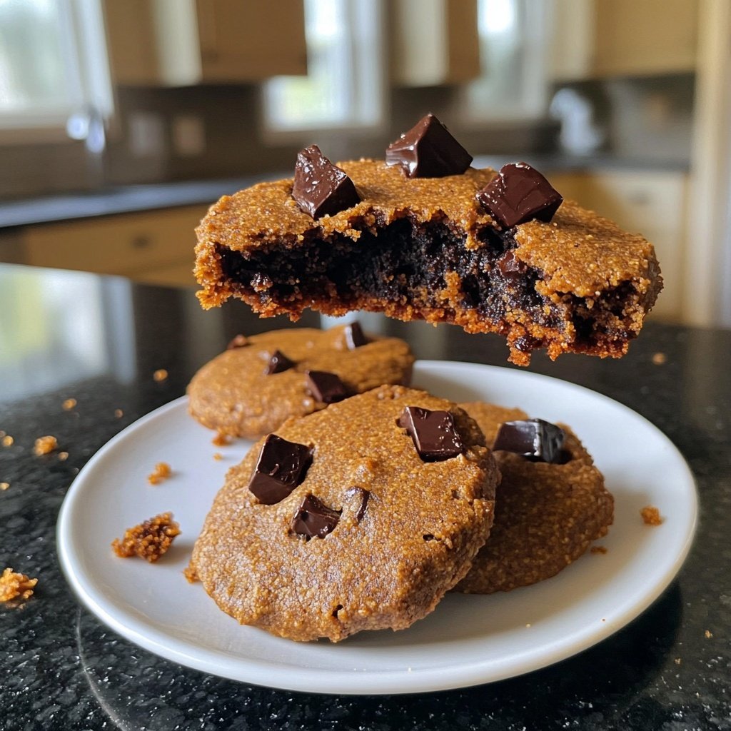 Schoko Cookies – vegan, glutenfrei, fruchtgesüßt