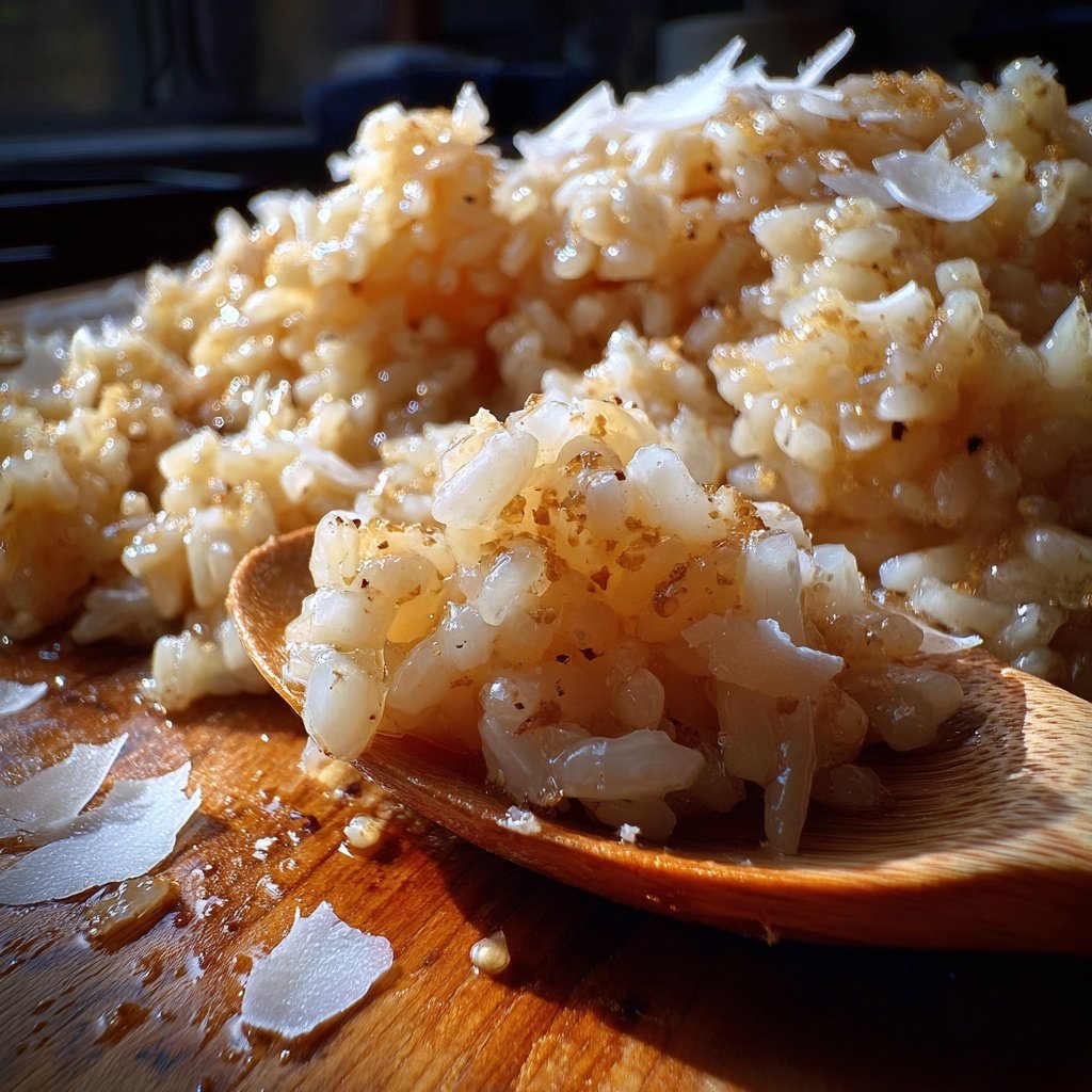 Risotto mit Champagner und Parmesan